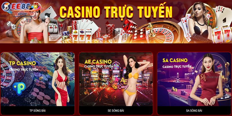 Khám phá những tựa game casino online ee88 phổ biến và hấp dẫn